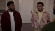 Cassius and KJ at the Baker House in All American season 7 episode 12 (Image via The CW)